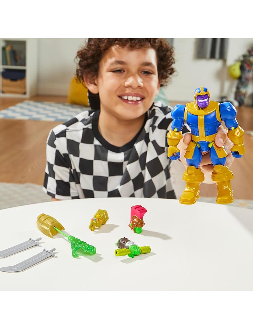 Avengers Mixmashers Thanos Acessorios Deluxe 
