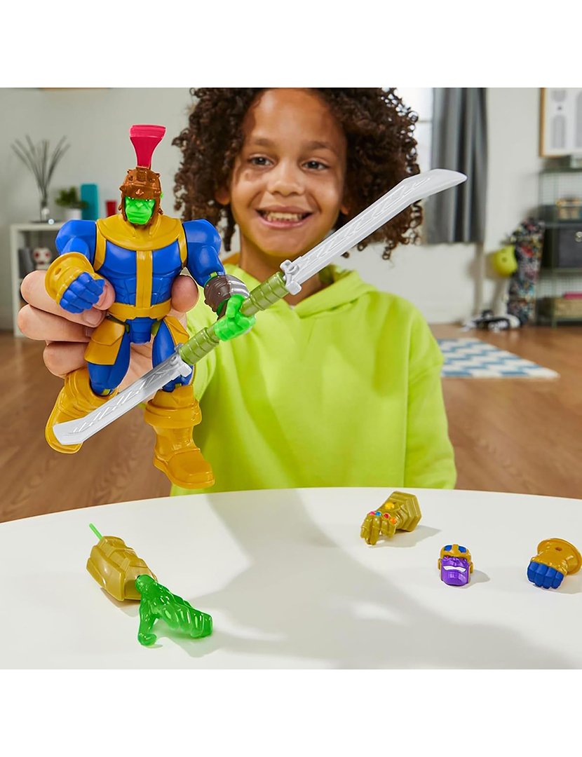 Avengers Mixmashers Thanos Acessorios Deluxe 
