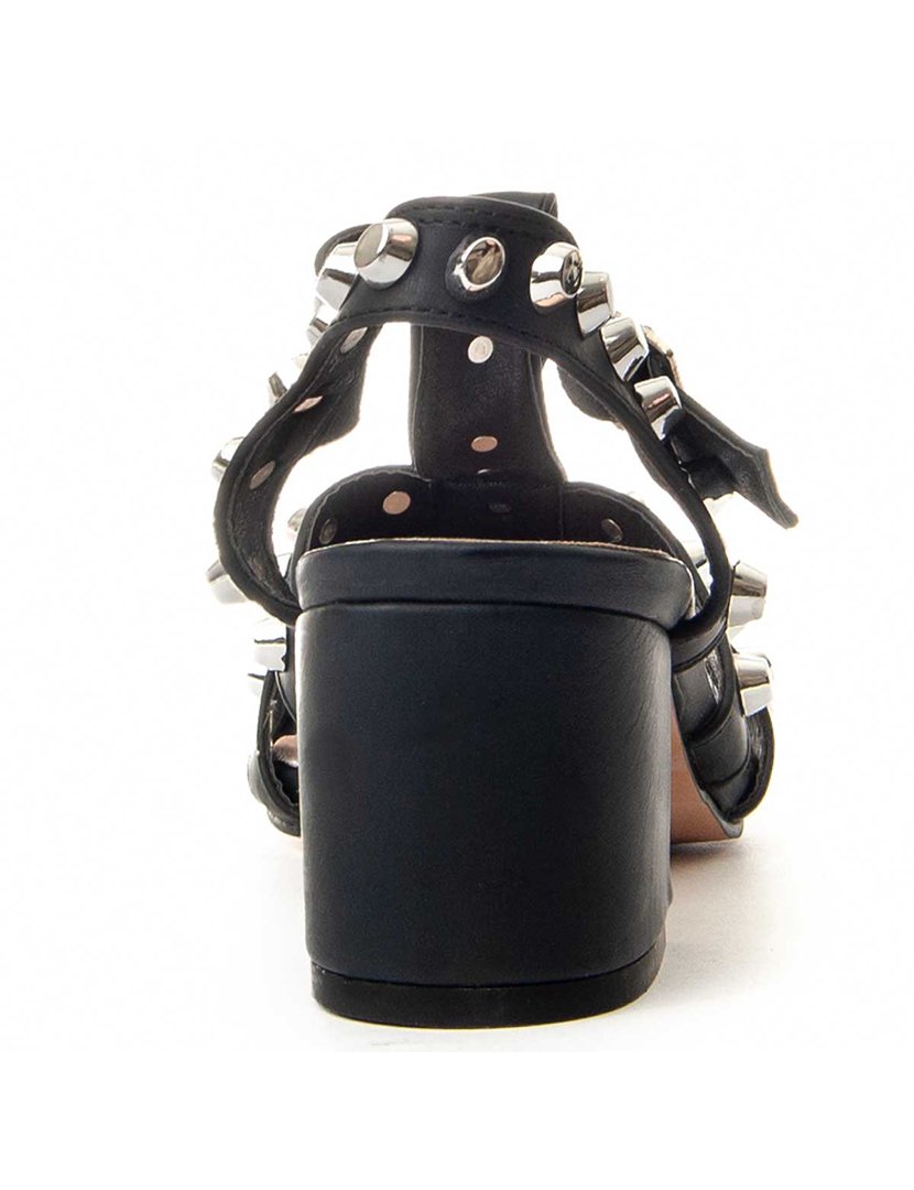 Sandálias com Salto Senhora Preto