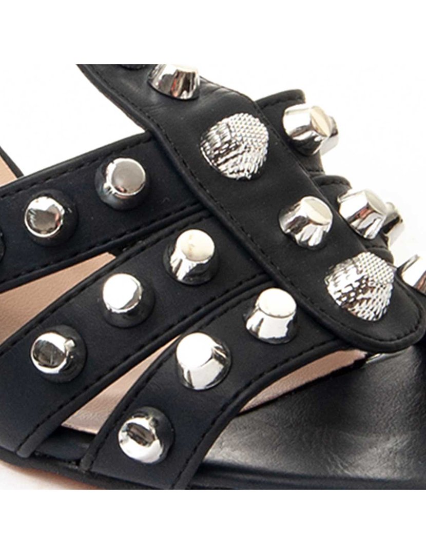 Sandálias com Salto Senhora Preto