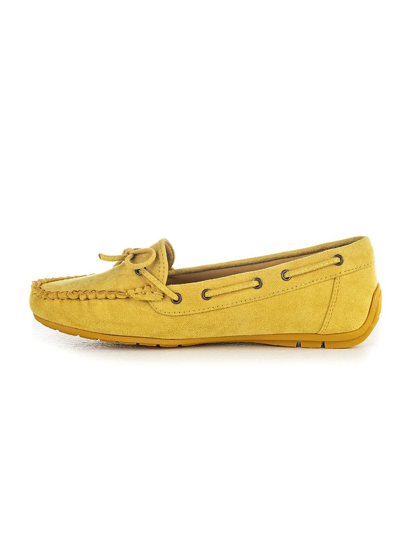 Mocassin com laço Amarelo