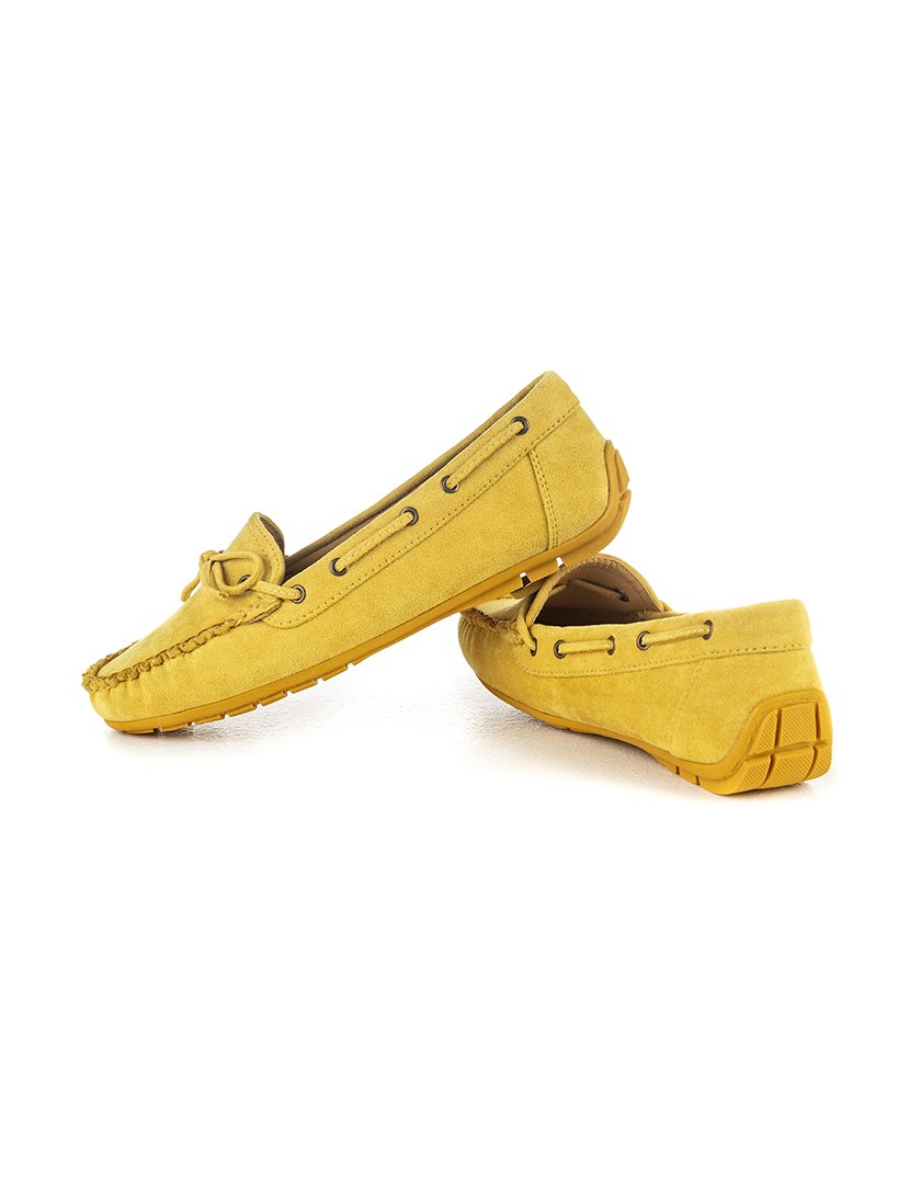 Mocassin com laço Amarelo