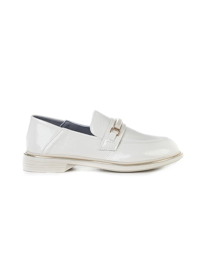 Mocassin de verniz Bege