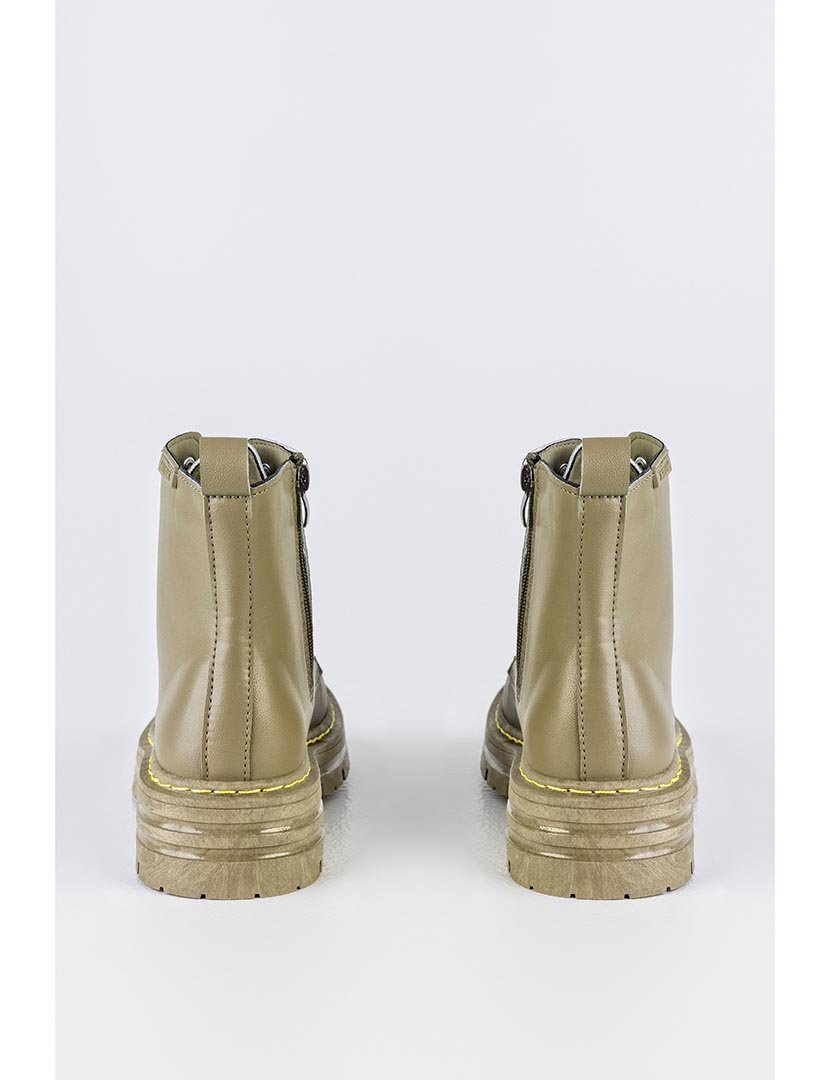 Botins com atacadores Verde