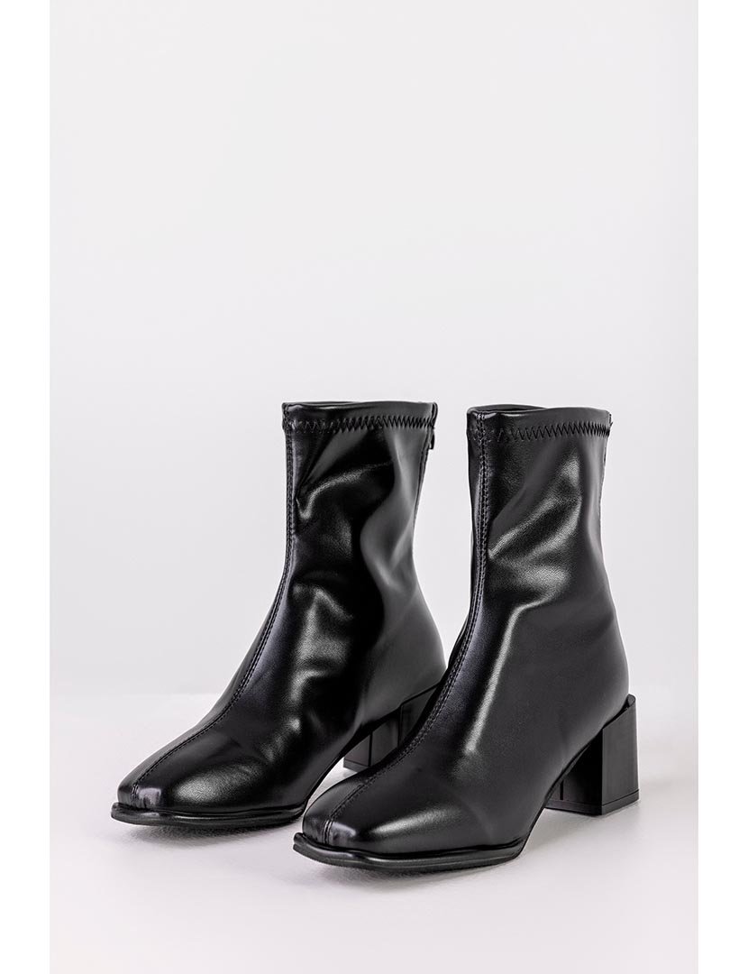 Botins zip Preto