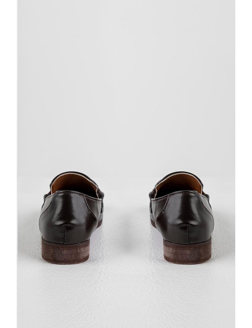 Mocassin com borlas Castanho