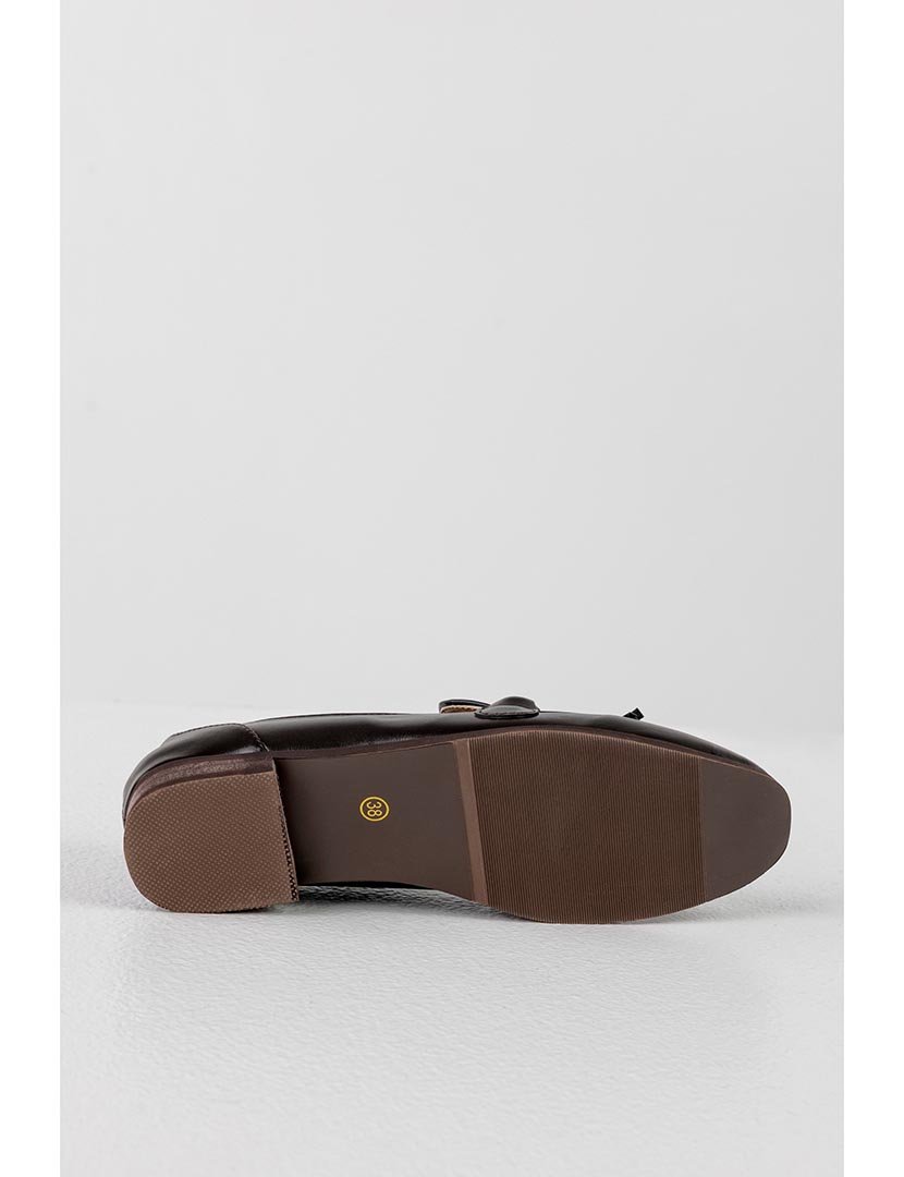 Mocassin com borlas Castanho