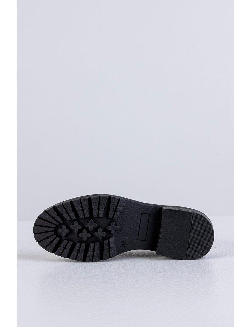 Mocassin sola grossa corrente Bege