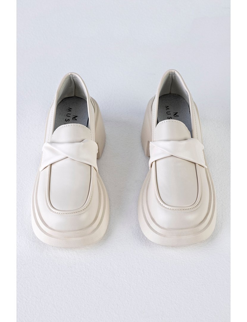 Mocassin sola grossa Branco