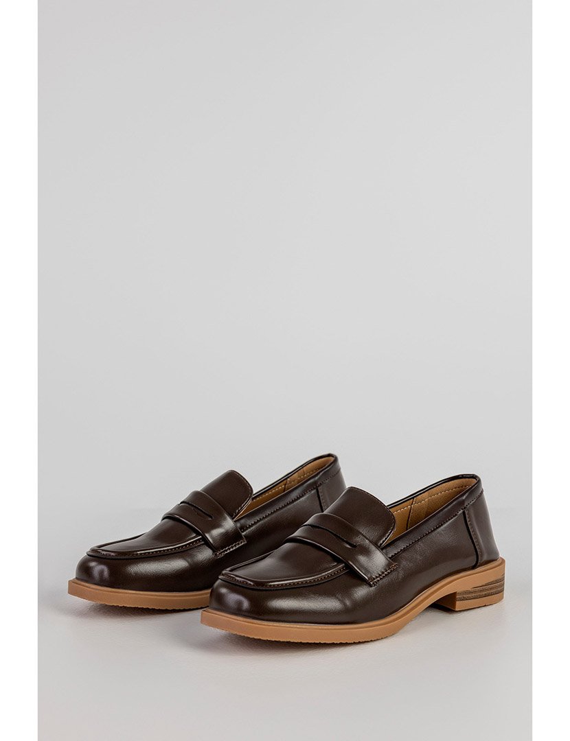 Mocassin Raso Castanho