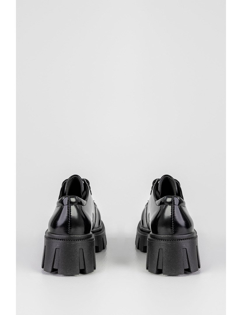 Sapatos Derby robustos Preto