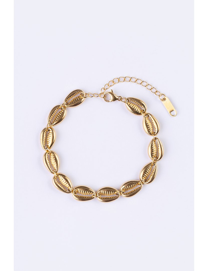 Pulseira Dourada e Madrepérola