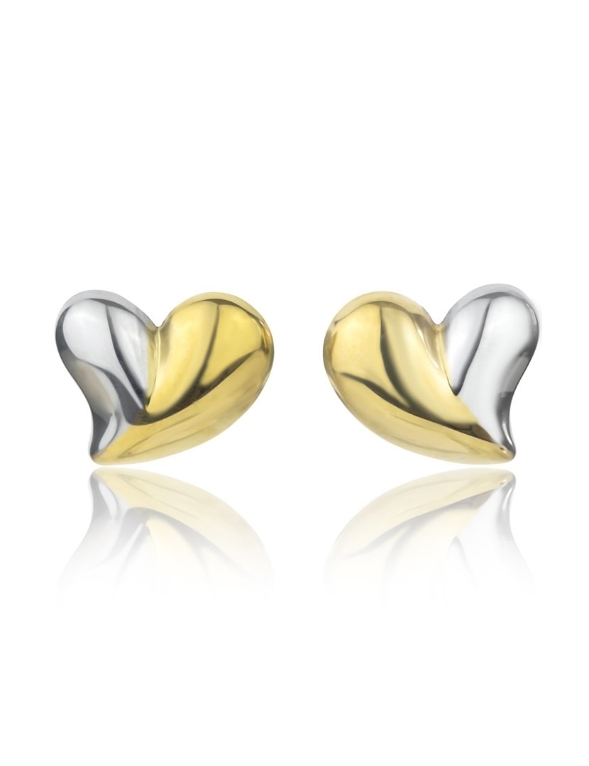 Brincos Dourados e Prateados