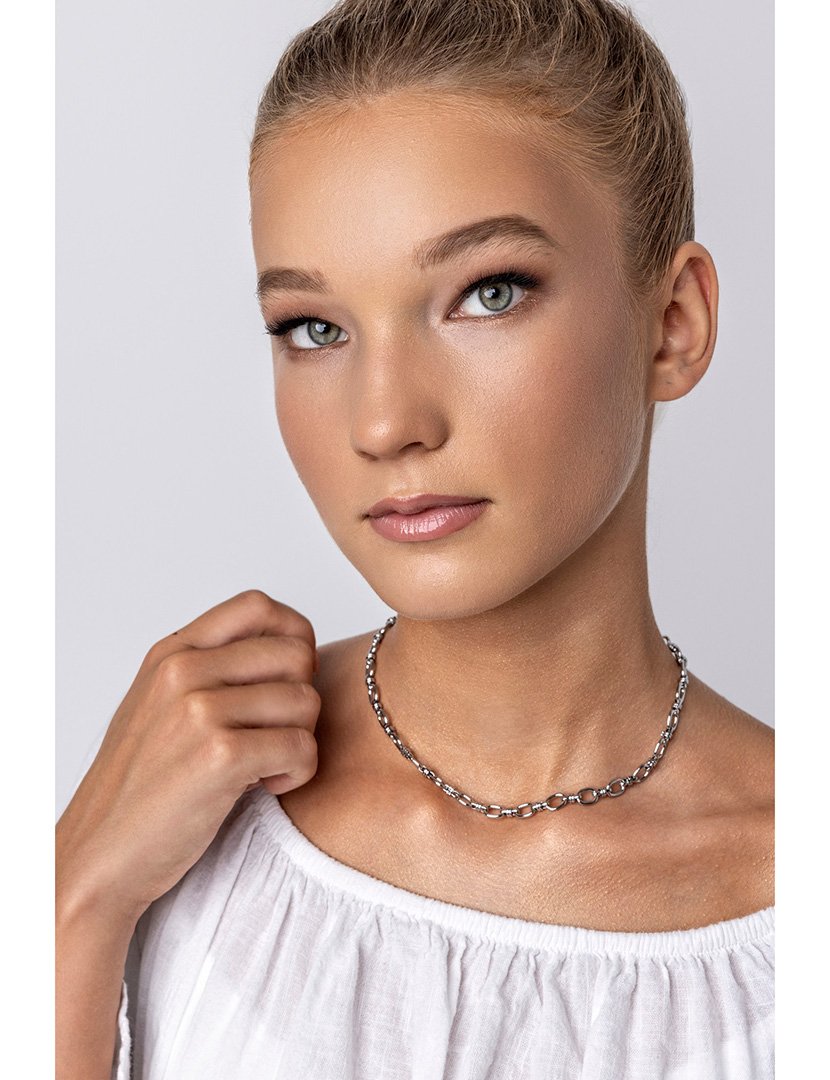 Colar Prateado