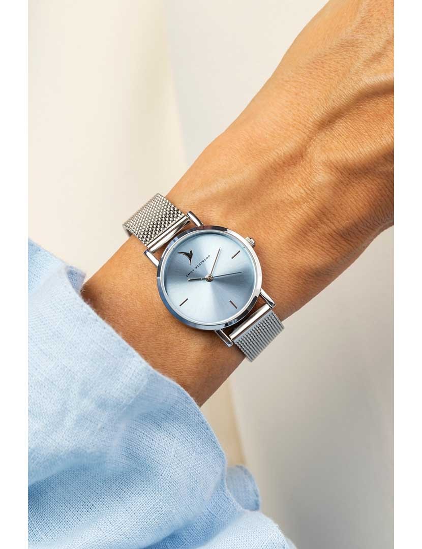 Relógio Senhora Prateado