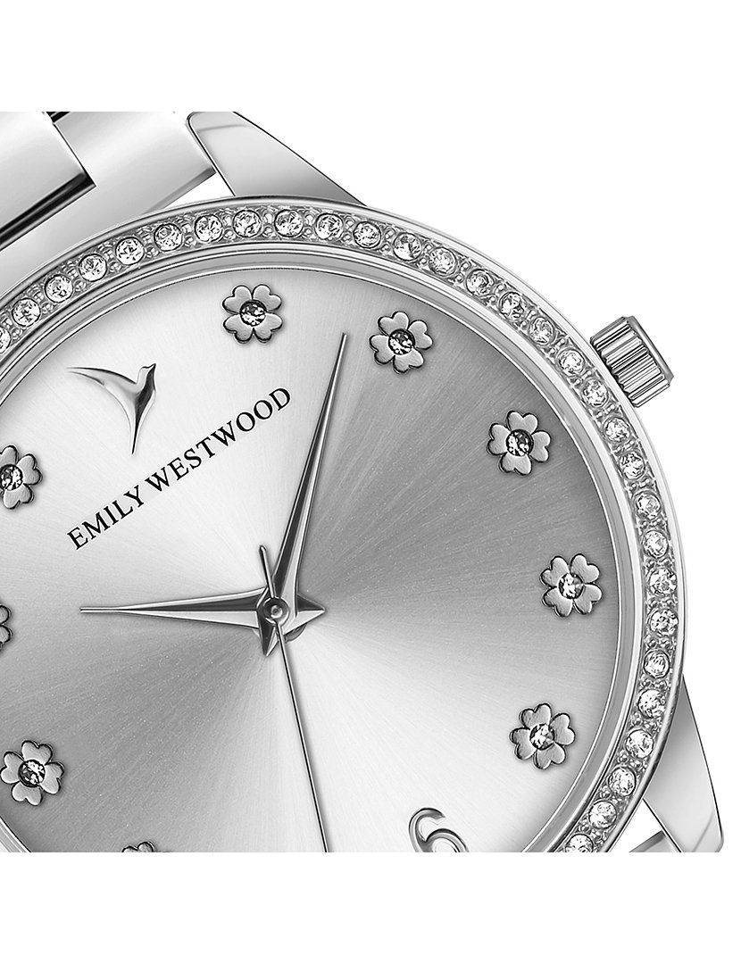 Relógio Senhora Prateado