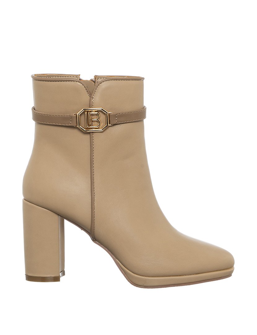 Botins Senhora Bege