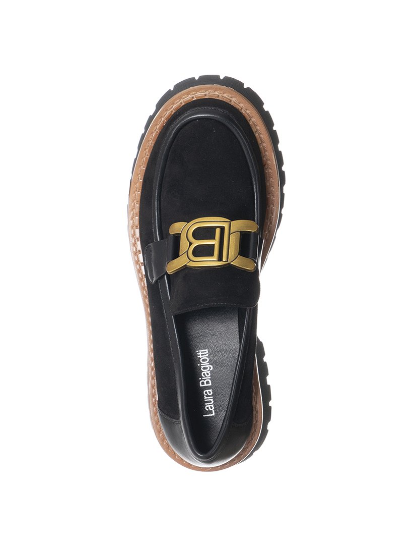 Mocassin Senhora Preto