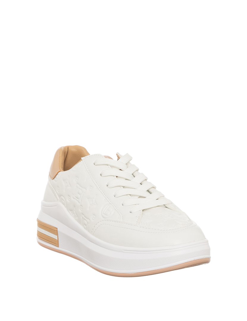 Ténis Senhora Branco e Bege