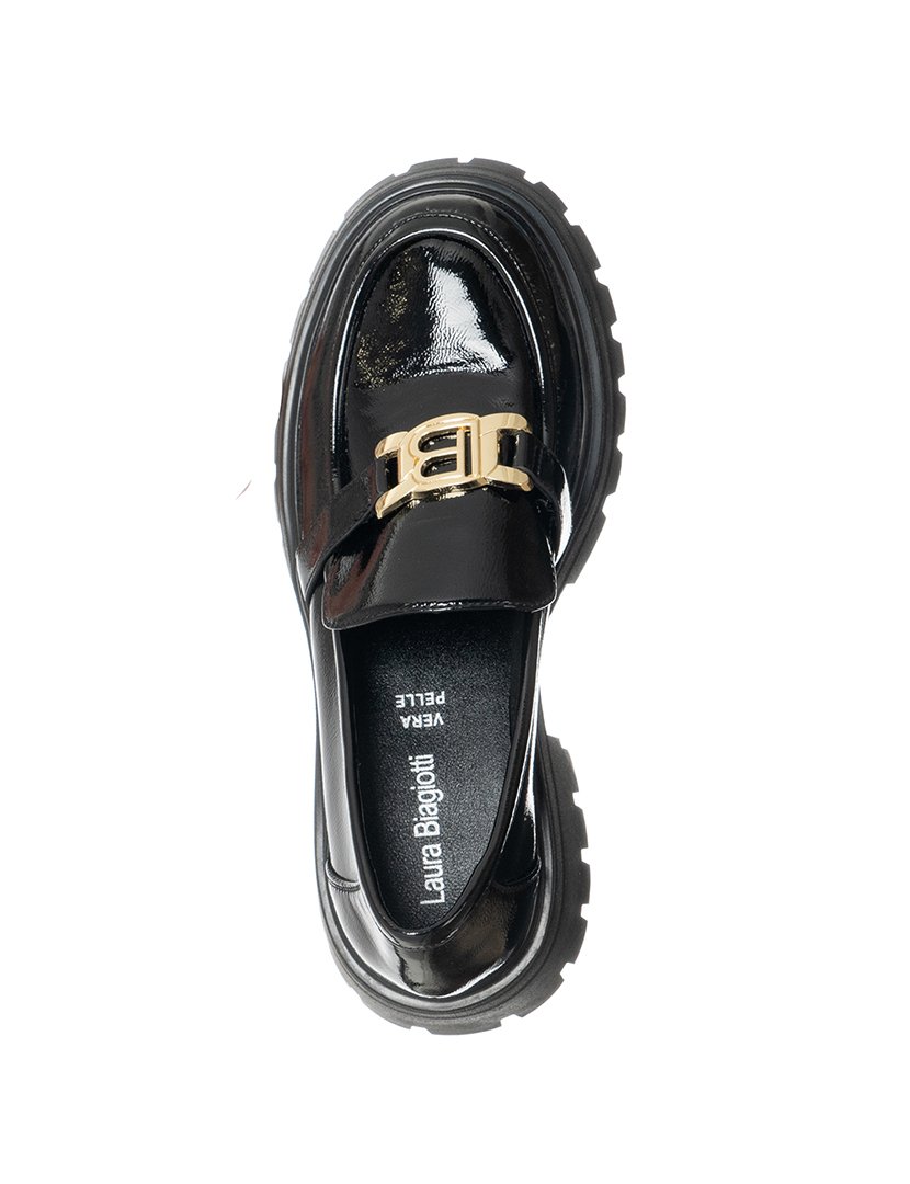 Mocassin Senhora Preto