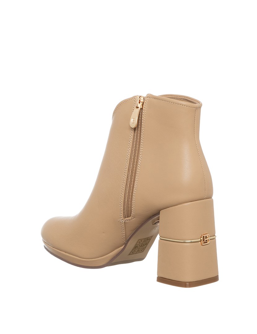 Botins Senhora Bege