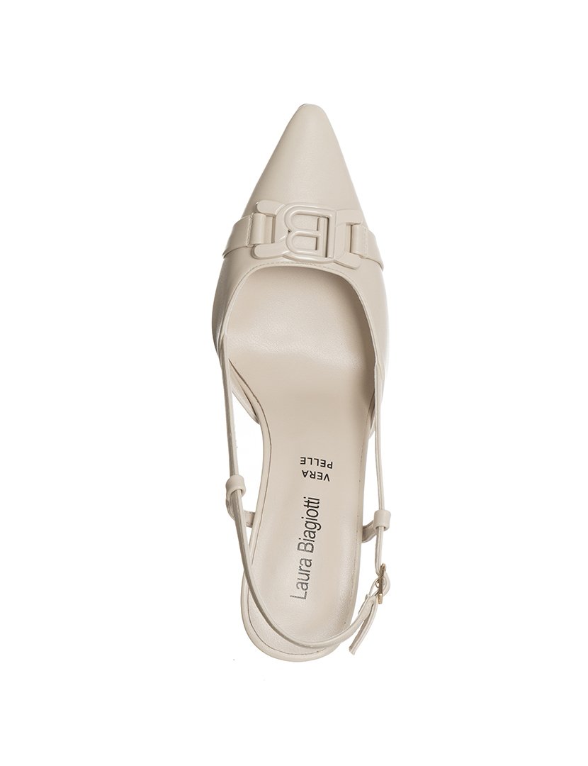 Sapato de Salto Senhora Bege