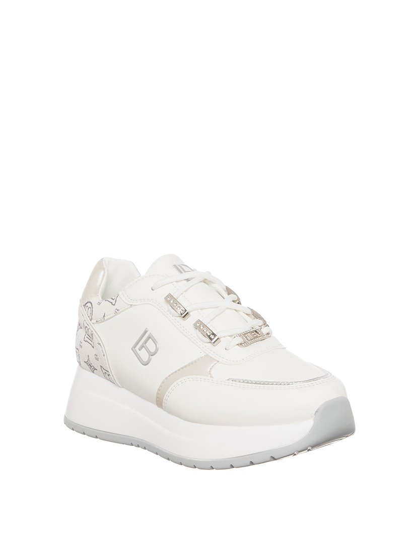 Ténis Senhora Branco e Cinza