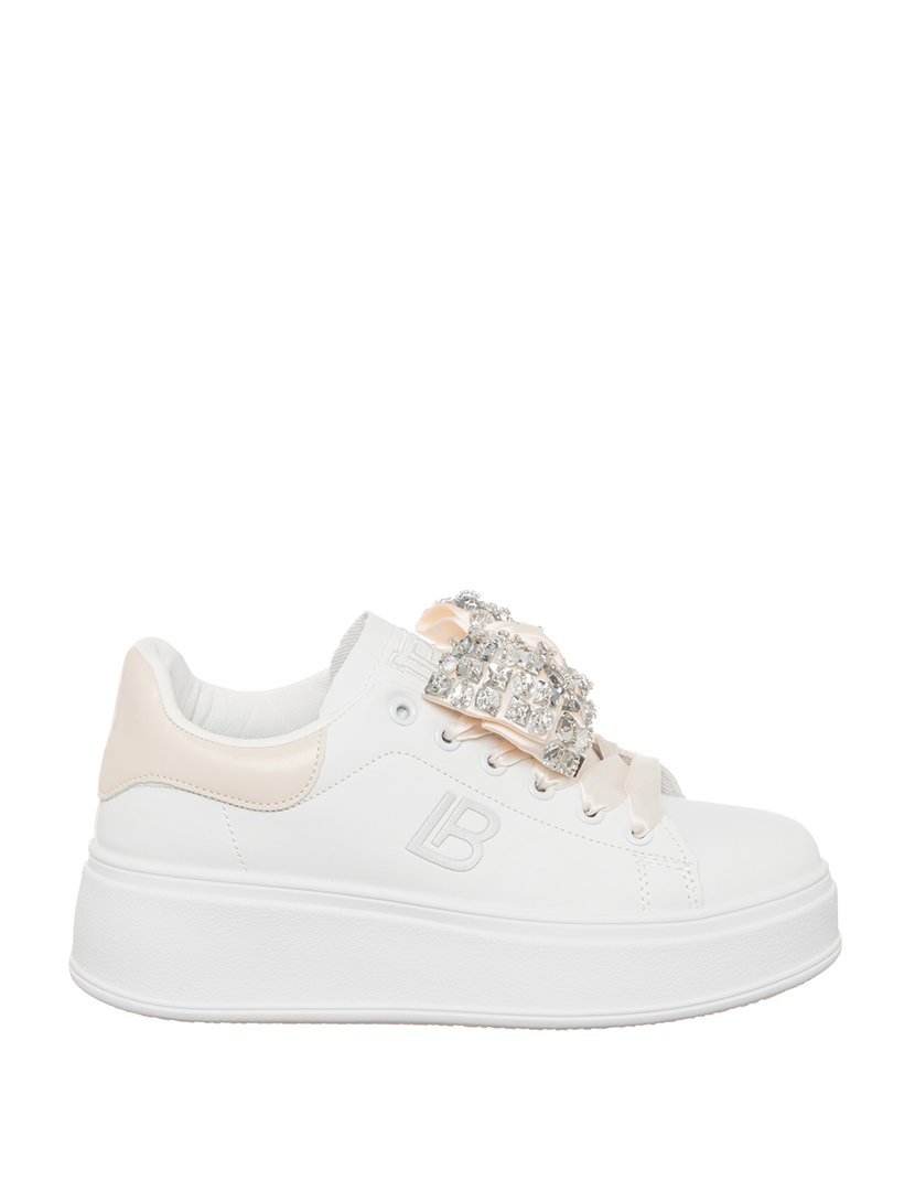 Ténis Senhora Branco e Bege