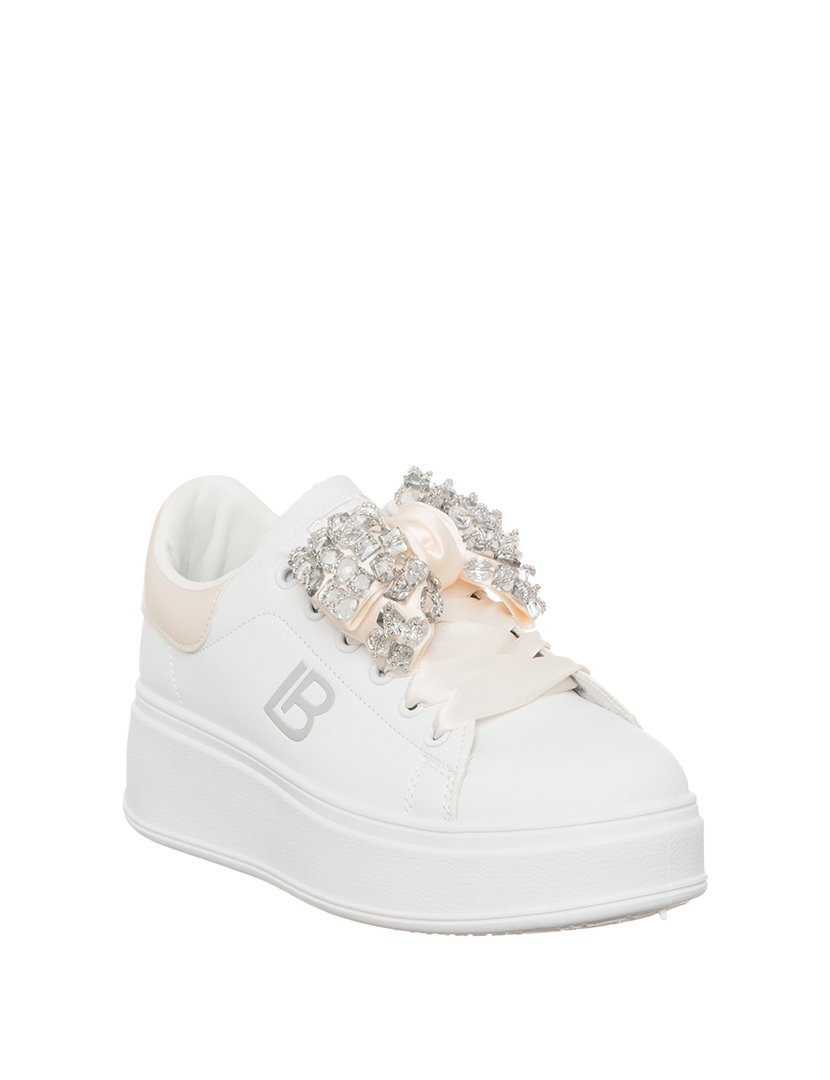 Ténis Senhora Branco e Bege