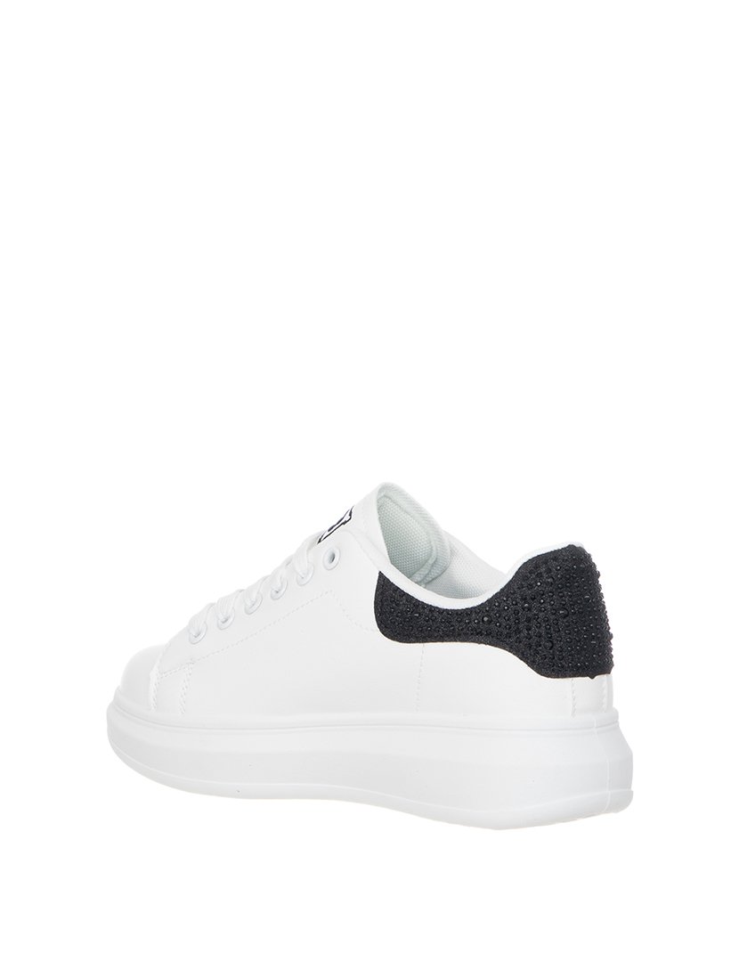 Ténis Senhora Branco e Preto