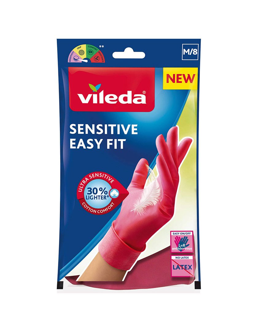 Luvas Duráveis Sensitive Easy Fit P/M