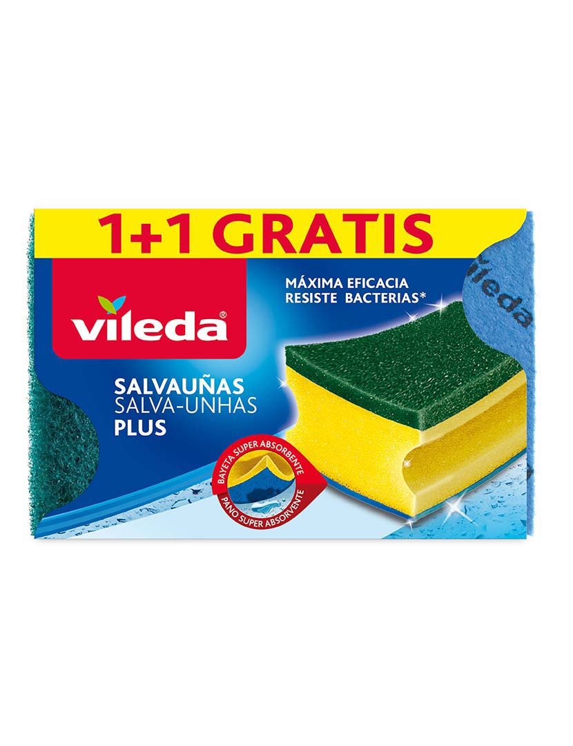 Salva Unhas Fibra Verde Plus 1+1 Un Grátis