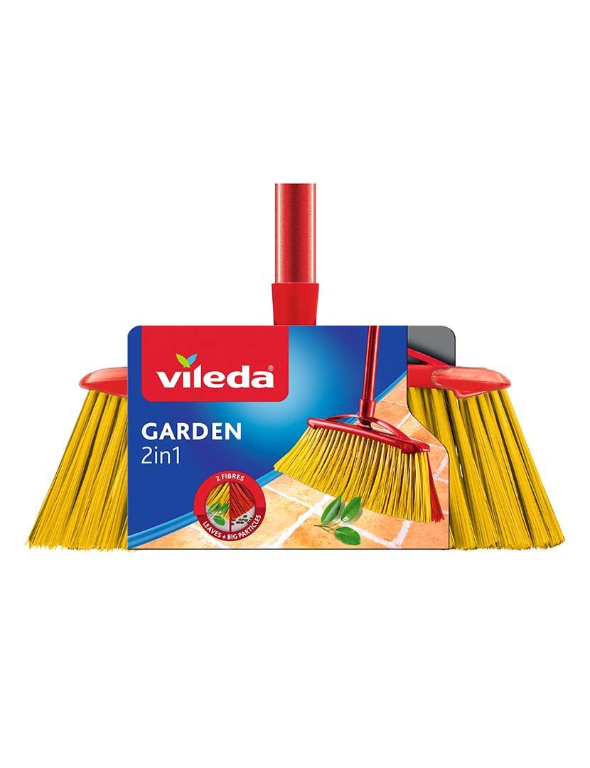 Vassoura Exteriores 2Em1