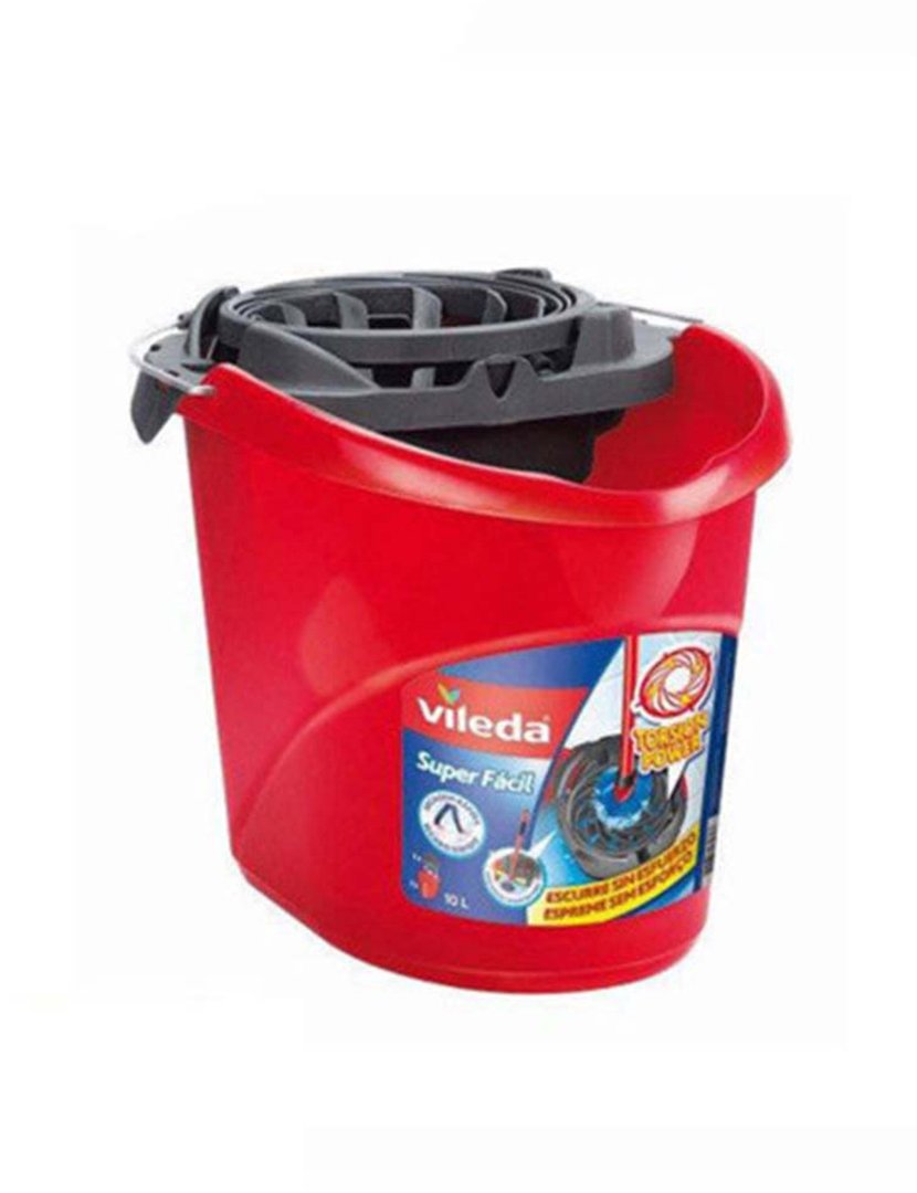Balde Com Espremedor Superfácil Vermelho