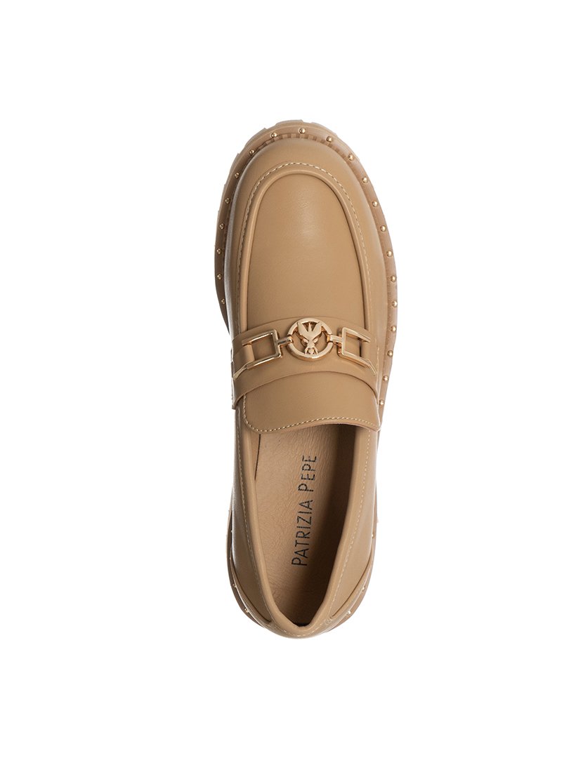 Mocassins Menina Bege