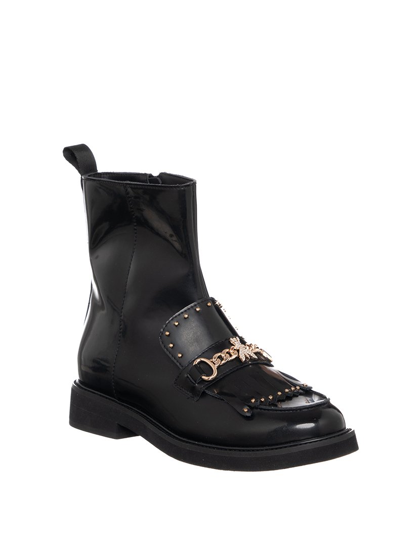 Botins Menina Preto