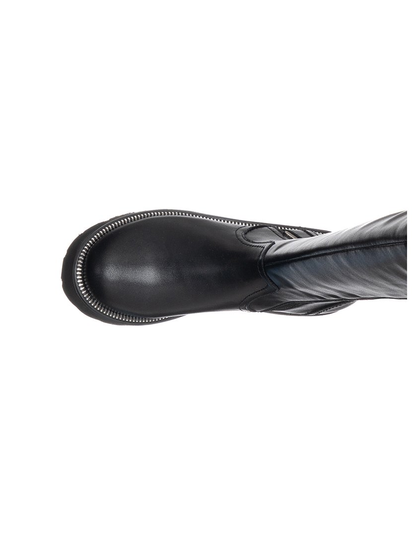 Botas Cano Alto Menina Preto