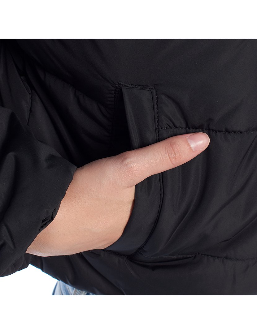 Casaco Acolchoado Senhora Preto