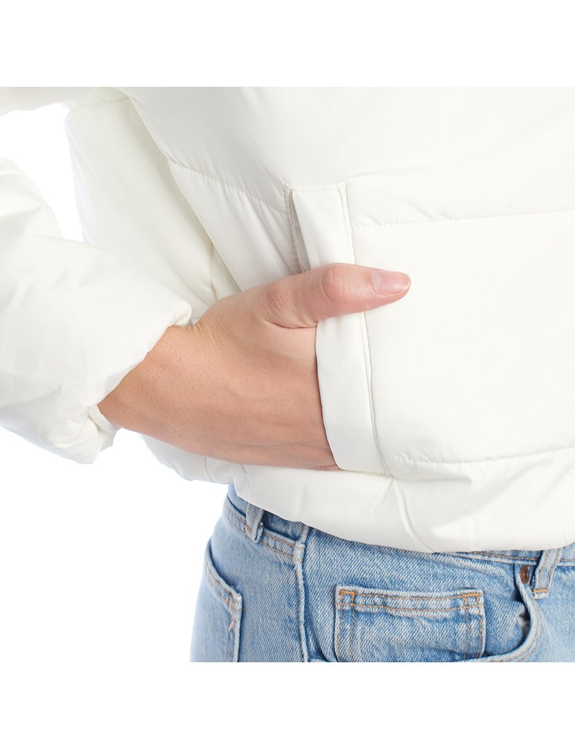 Casaco Acolchoado Senhora Branco