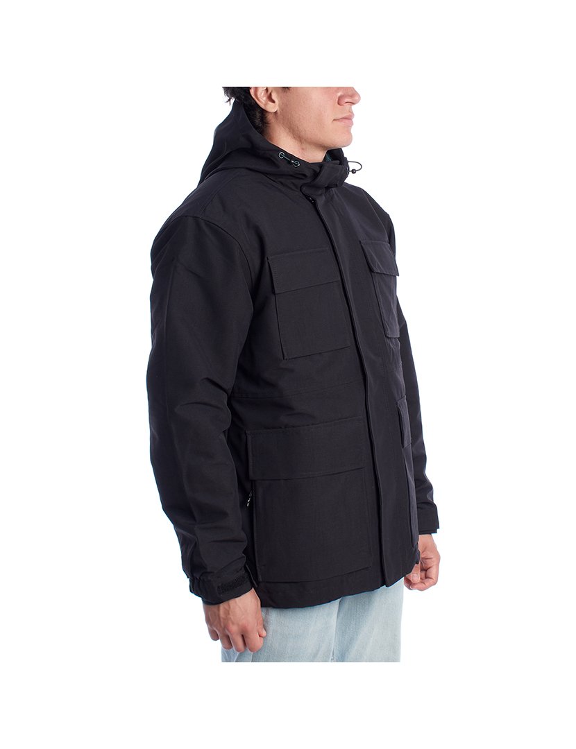 Casaco Reversível Homem Preto e Verde