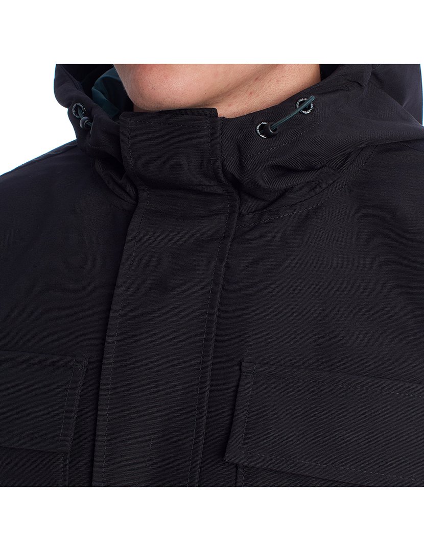 Casaco Reversível Homem Preto e Verde