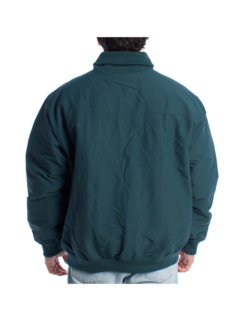 Casaco de Penas Homem Verde