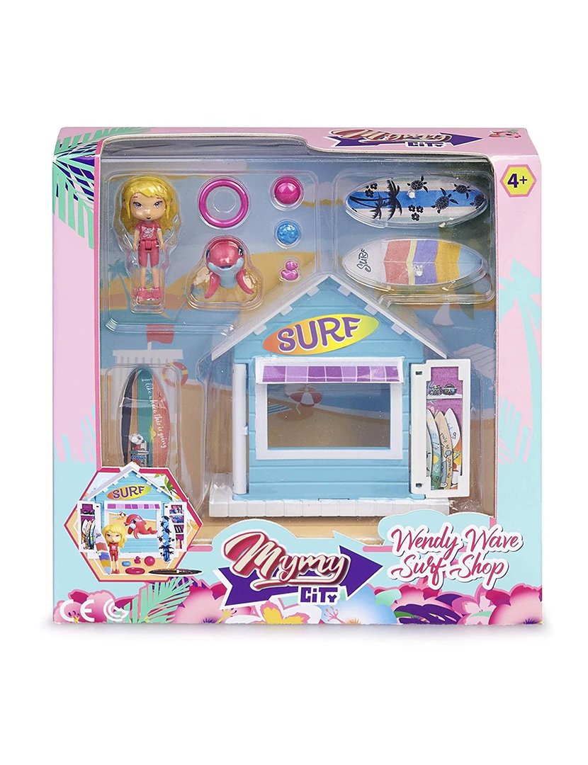 Mymy City Pack Figura + Set Decoracão