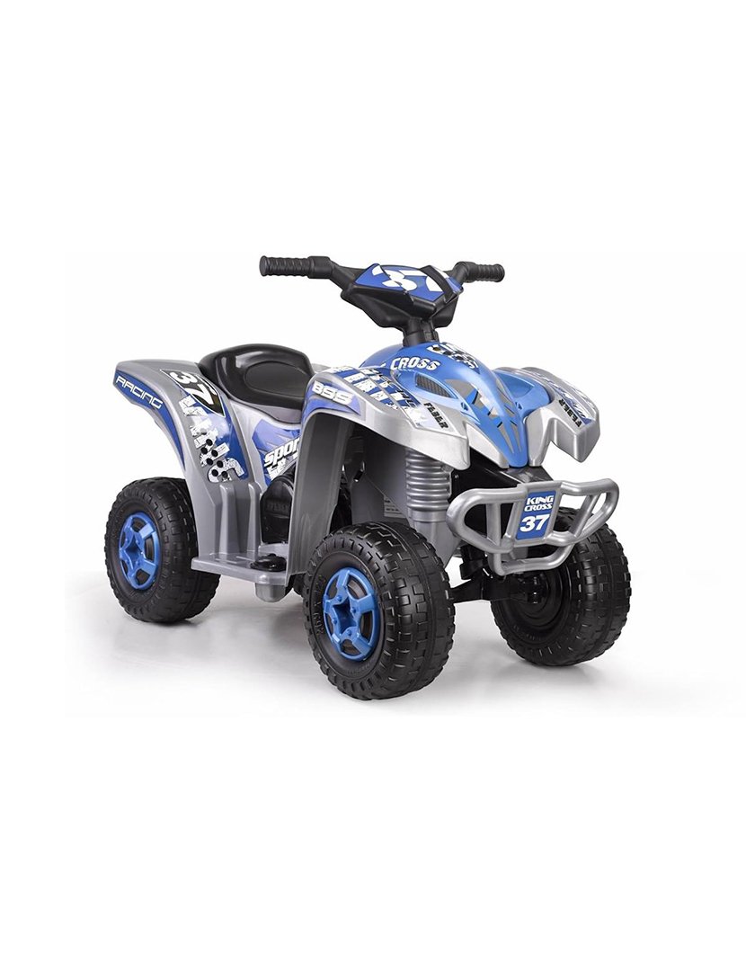 Moto Quad King Cross Blue 6V