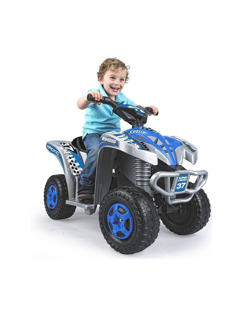 Moto Quad King Cross Blue 6V