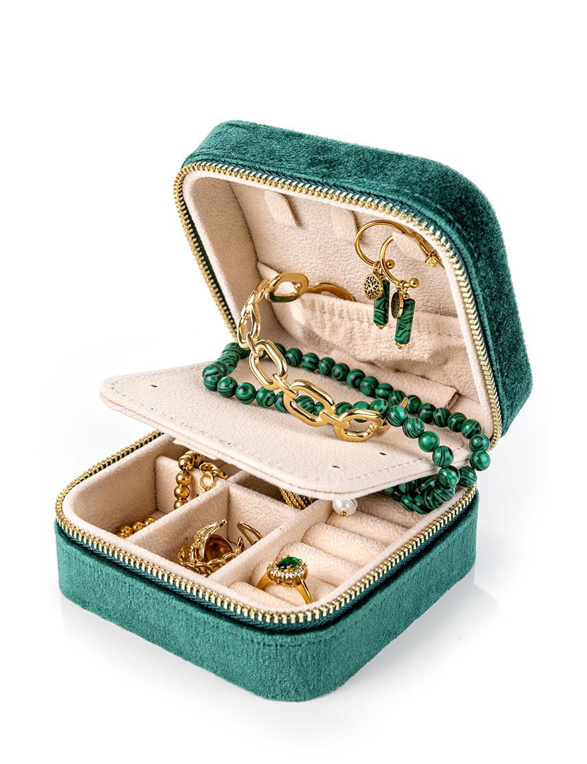 Caixa para Jóias London Verde