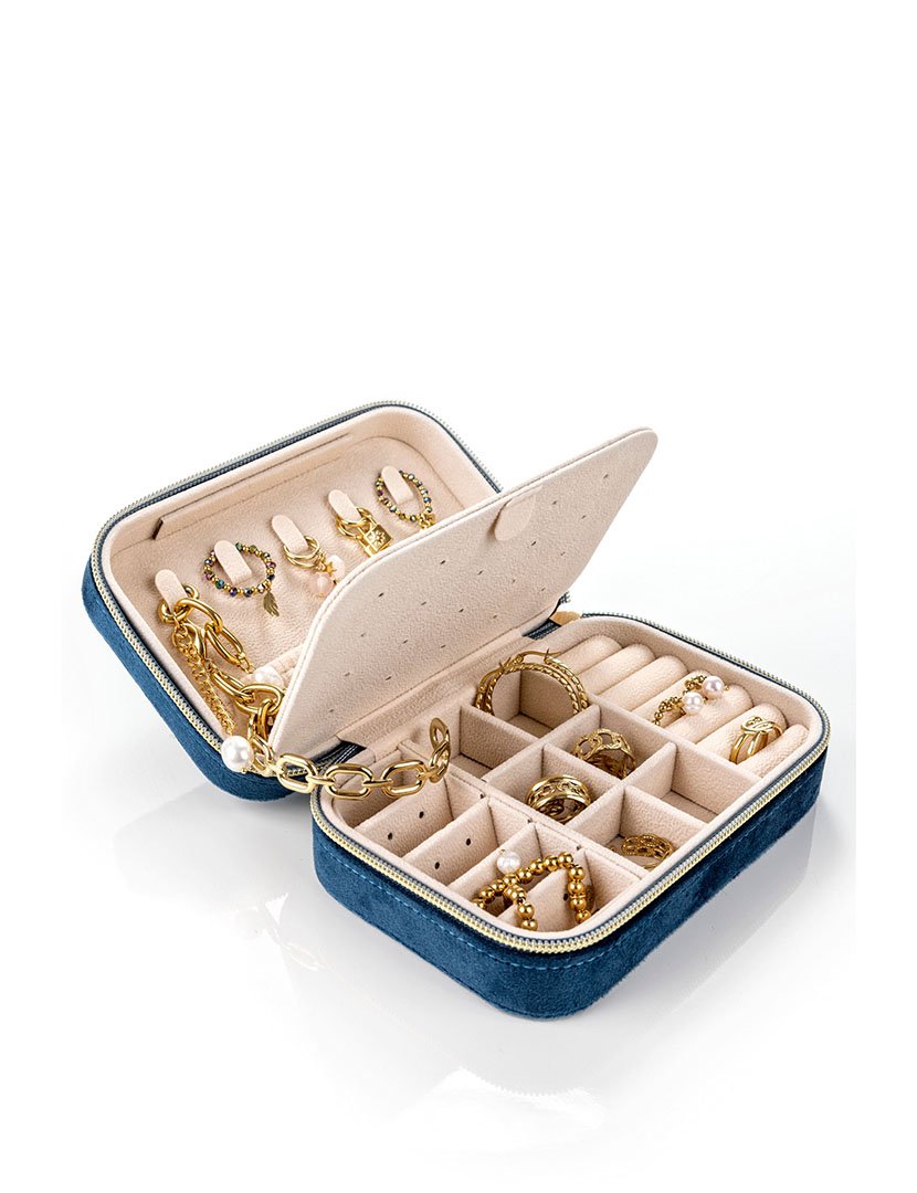 Caixa para Jóias Berlin Azul