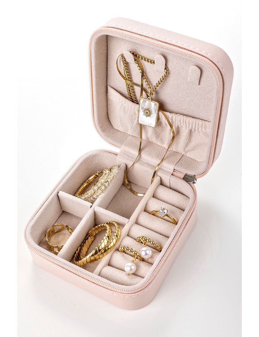 Caixa para Jóias Roma Rosa