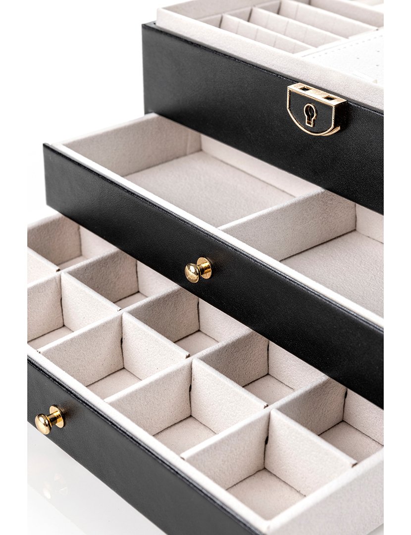 Caixa para Jóias Paris Preto