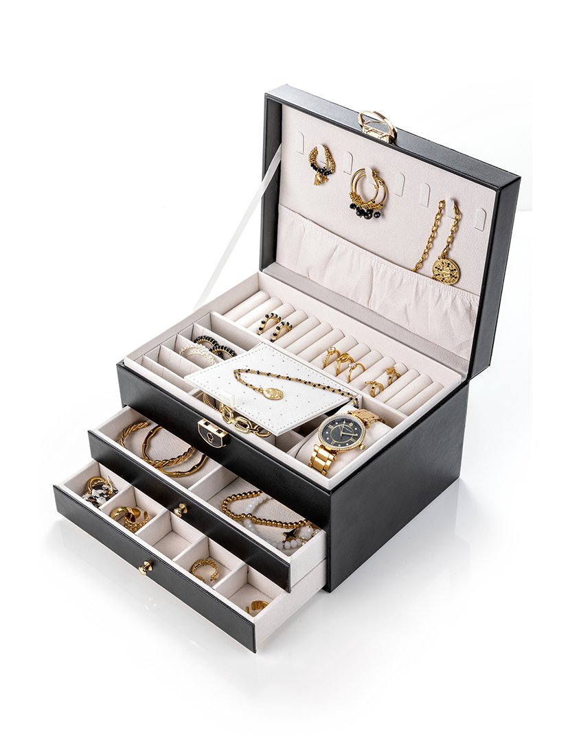 Caixa para Jóias Paris Preto